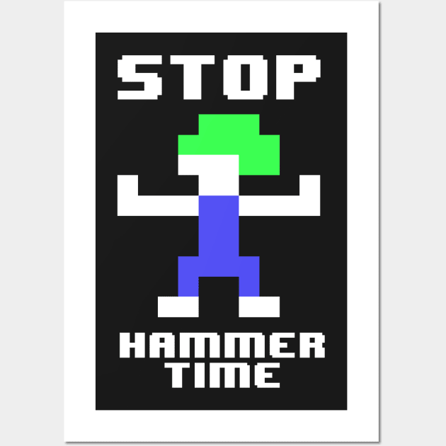 Lemmings Blocker Wall Art by NutsnGum